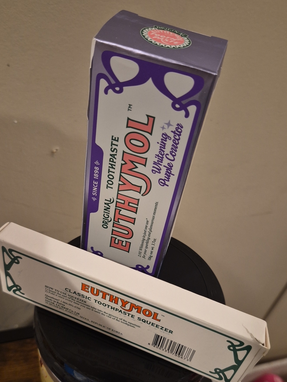 Original Whitening Toothpaste - & Squeezer Nwt